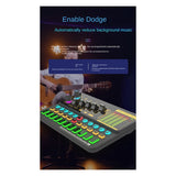 SK500 English Version Of Mobile Phone Computer Sound Card Bluetooth Sound Card Device Audio Mixer