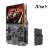 Open Source R36S Retro Handheld Game Console Linux System 3.5 Inch IPS Screen Portable Pocket Video Player R35S 64GB Games