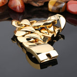 Titanium steel thick bracelet