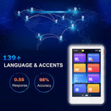 139 4 Inch Offe/Photo Translation Language Translator Two-Way AI Voice Translator(White)
