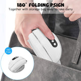 Electric Eye Massage Instrument Thermal Compress Vibrating Eye Mask Bluetooth Music Wireless Portable Folding Eye Massager