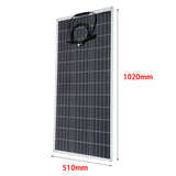 600W/300W Solar Panel Kit - 18V PET Flexible Solar Cell Power Battery Charger for Outdoor Camping, Motorhome, Car, RV, Boat, Yacht.
