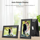 Andoer 10.1 Inch Smart WiFi Digital Picture Frame HD IPS Touch-screen 1280*800 Photo 1080P Video 16GB Storage
