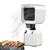 Portable Kitchen Exhaust Hood Fan - Range 2 Wind Speed, 3600rpm Suction Power, Angle and Height Adjustable, Removable Desktop