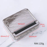 Portable Mini Metal Manual Rolg hine 70/78/110MM Tobacco Roller Case Box Cigarette Maker Smoking Accessories