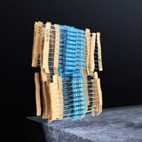 1300Pcs Resistor Kit 1R-3M Ohm Resistance Set Pack 1% Metal Film Resistors Assortment 130Values with Box