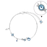 Twelve Constellation Sterling Silver Bracelet