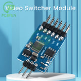 channel Switcher Module 3 way Video Switch Unit Camera for Multicopter Drones 5.8G FPV transmitter and camera