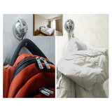 4PCS Strong Self Adhesive Door Wall Hangers Hooks Suction Heavy Load Rack Cup Sucker For Kitchen Bathroom