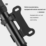 ESLNF Bicycle 100PSI Air Aluminum Alloy Portable Drop-proof Ultralight Hand MTB Mountain Bike Pump
