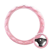 Rhie Car Cover Sleeve With Sparkly Rhies Anti-SlipCar Wheel Protector Auto Steering