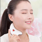 Mini Electric Facial Plate Massager Gua Sha hine Lifting Tools For Body Neck Face Massage Scraping Board