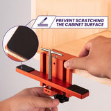 or Cabinets Frame Install Clamp Mini ABS Plastic Support Arm Multipurpose Cabinet Door Mounting Jig
