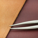 Compact Round Leg Spacing Gauge Stainless Steel Adjustable Edge Divider Compass Diy Handmade Leather Tools
