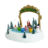 Christmas Figurine Crafts Christmas Music Box for Kids Grandma Granddaughter