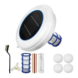 Sturdy ABS Copper Solar Pool Ionizer Floating Water Purifiers Convenient Accessory for Pools with Absorption Balls
