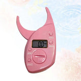 1PC Digital Body Fat Caliper Fitness Body Fat Caliper Fat Measuring Tool with Clear Display Portable Fat Digital Display