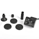 1PC Solar Fountain Pump Kit With Individual Solar Panels For Bird Bath Outdoor Pond Courtyard Garden And Fish Tank