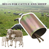 1Pcs Cow Horse Sheep Grazing Copper Bells Large Thickened Cattle Sheep Loud Bronze Bell Loud Crisp Spread Farther Loud Grazing