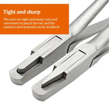 1Pcs Pig Ear Pliers Stainless Steel V-shaped U-clip Plier Clip Ear Pliers  Pig Marker Forceps Easy To Carry And Operate