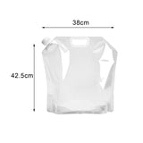 Foldable car carrier container water jug for driving