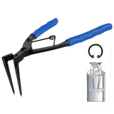 Hot-Pliers Circlips Snap Ring Grip Plier 50 mm Long Nose 1.2mm 90 Degrees Bending For Motorcycles Truc