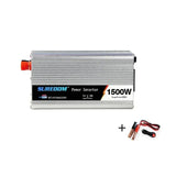 1000W Peak Power Inverter DC 12V to AC 110V/220V Auto Portable Charger Converter Adapter Modified Sine Wave Universal Socket