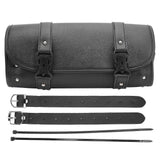 2025 Latest Model PU Leather Tool Storage Bag Front Rear Organizer Saddlebag