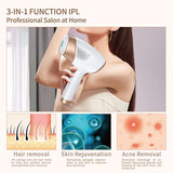 Permanent Painless IPL Hair Remove Laser Device Appliance Sapphire Cooling at Home Ice Laser Hair Removal Machine