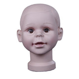 Children's Textured Model For Wig Training, And Doll Heads Are Used To Make Facial Makeup Wigs