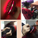 Electric Far Infrared Meridian Massage Brush Vibration Heating Scraping hine Acupressure Microcurrent Body Massager 100-240V