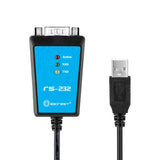 1.8m length FTDI Chipset DB9 Cable usb to rs232 female converter cable