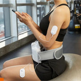Abdominal instrument vibration heating kneading lazy waist belt multi-mode fat reduction and slimming abdominal massage