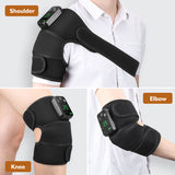 Electric Heating Pad Vibration Massage Belt Thermal 3 in 1 Shoulder Brace for Knee Elbow Joint Blood Circulation