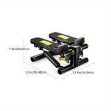 1pc Mini Stair Stepper With Resistance Bands, Portable Stair Climber, Fitness & Exercise Equipment
