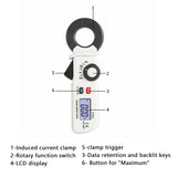 DT-9810 Clamp 100uA High Resolution Mini AC Leakage Current Meter Tester