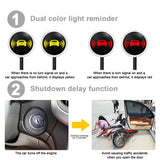 24Ghz Millimeter Car Bd Spot Monitoring System with Dual Color Led Light Ip67 Waterproof Radar Lane Changing Assistance