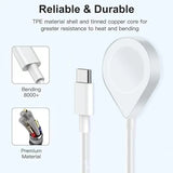 3 in 2 USB C for Apple Watch iPhone Charger Fast Charging Cable Compatible with iWatch Ultra/SE/9/8/7/6/5/4/3/2/1