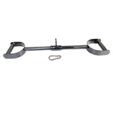 Pull Down Bar with Hook Straight Steel Non Slip Handle 24.4 inch for Workout