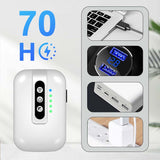 Fish Tank Portable Rechargeable Aquarium Oxygen Pump Silent Outdoor Fishing Pet
