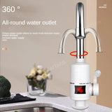 Instant Hot Tap Fast Instantaneous Thermostat for Water Heater 3000w Electrical Faucet Temperature Display