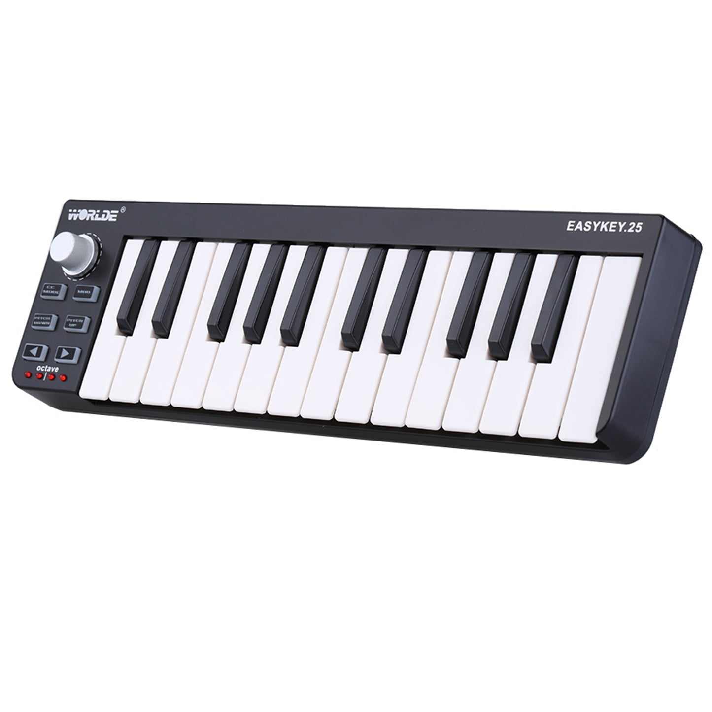 Easykey.25 Portable Keyboard Mini 25-Key USB Controller Professional MIDI Equipment for Arranging Composing Music