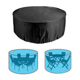 2025 Latest Model Patio Furniture Covers Waterproof Outdoor Round Table Cover