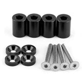 2025 Latest Model Aluminum Alloy Bonnet Raisers Hood Vent Spacers Screws Kit