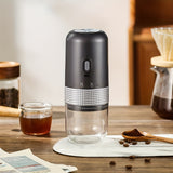 1pc, Electric Coffee Grinder, Adjustable Coffee Bean Grinder, Spice Grinder, One Touch Coffee Mill  Portable Ceramic