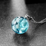 2025 Latest Model Car Luminous Pendant Transparent Spherical Resin Healing System Car Deco