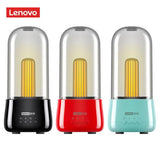 Lenovo L02 Wireless Sound Box High Fidelity Mega Bass Portable Bluetooth-compatible 5.0 Audio Speaker Night Light for Smart Phone