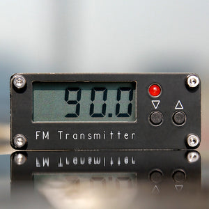 2KM 76-108Mhz Digital Display 0.5W 500mW Stereo FM Transmitter USB TYPE-C For DSP Radio Broadcast Campus Station