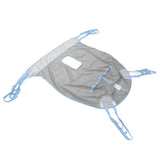 Patient Lift Sling Hole Design 4 Positions Patient Transfer Sling 230KG Capacity Breathable with Directional Grip for Hospital