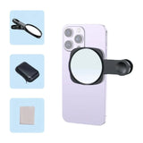 Compact Mirror Universal Clip for i Phone 14/13/12/11 Samsung Photo Video Selfie Vlog Accessories